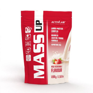 Mass Up - GAINER BIAŁKO WĘGLOWODANY - Activlab - 5 kg Banan