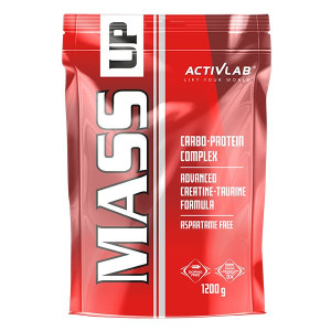 Mass Up - GAINER BIAŁKO WĘGLOWODANY - Activlab - 1200g Banan