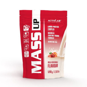 Mass Up - GAINER BIAŁKO WĘGLOWODANY - Activlab - 3500g VANILLA
