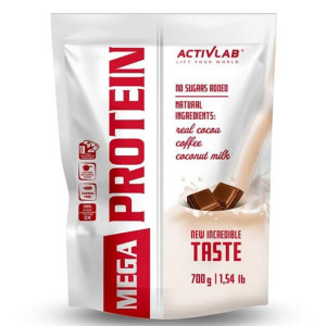 Mega Protein - BIAŁKO WPC KREATYNA TAURYNA - Activlab -CHOCOLATE STRAWBERRY