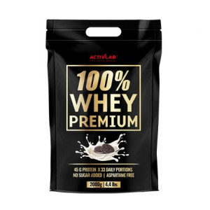Whey Premium - BIAŁKO WPC ODŻYWKA - Activlab - 2000g Czekolada Mleczna