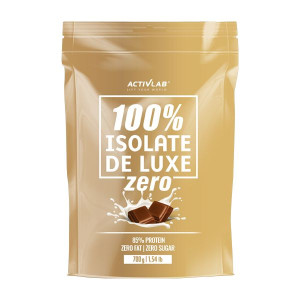 De Luxe Isolate - BIAŁKO WPI ODŻYWKA - Activlab - 700g Truskawka