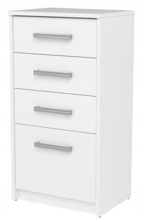 Komoda Szafka Oti 4s 45cm Biały Mat Top