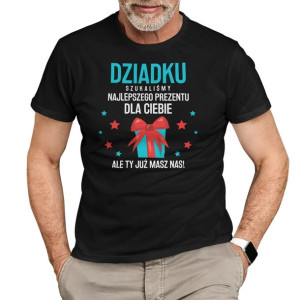 Dziadku, szukaliśmy najlepszego prezentu koszulka na prezent dzień dziadka