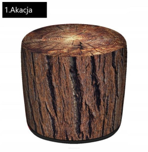 Pufa okrągła codura dekoracyjna 36x36 36GR pufa
