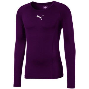 Koszulka męska puma liga baselayer ls fioletowa 655920 10