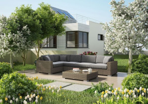 Meble ogrodowe MILANO II Royal piasek