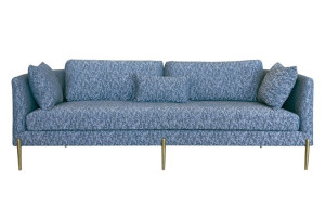 Sofa 3 Bernardo (niebieski)