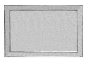 Lustro 80x120cm Antique Silver (280777)
