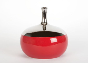 Wazon 19cm - czerwony Awangarda