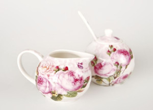 Kpl. Cukiernica 150ml + Mlecznik 150ml Rose