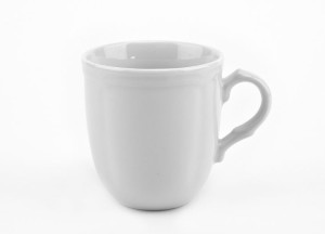 Kubek porcelanowy 350ml Castel White