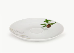 Spodek 17cm do filiżanki / bulionówki Olives