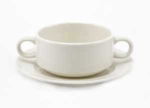 Bulionówka ze spodkiem 280 ml Crema New Bone
