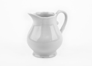 Dzbanek 150ml Castel White