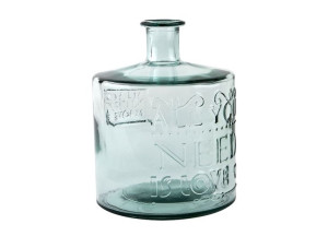 Wazon szklany 26cm All you need is love recykling