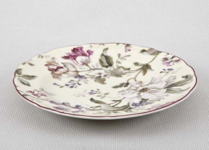 Talerz deserowy 22 cm Gisela Cream