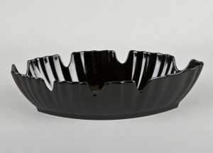 Salaterka 40 cm czarna