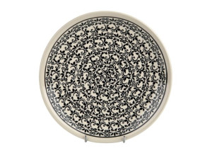 Talerz płytki 20cm Bolesławiec Dekor 941