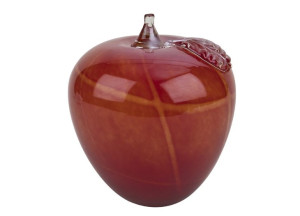 Ozdoba szklana Jabłko czerwone 15,5cm