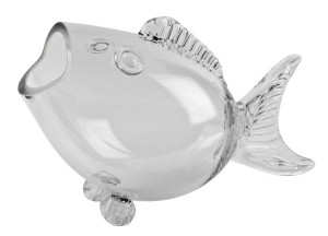 Wazon szklany Ryba 65cm