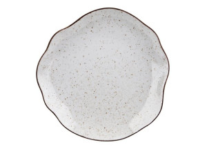 Talerz płytki 28cm Stone Age Cream