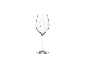 6x Kieliszki do wina białego 360ml Glitz