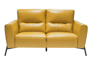 Sofa Parma FK-2P skóra żółta (286788)