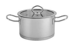 Garnek z pokrywą 2,7 l.