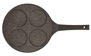 Patelnia do 4 placków 26cm Granite Brown