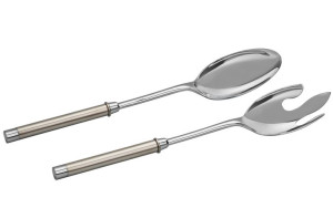 2x Łyżki do sałatek Perle C1081CW