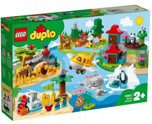 LEGO KLOCKI DUPLO 10907 Zwierzęta świata