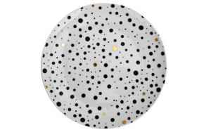 Talerz płytki 28cm White Galaxy