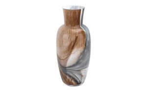 Wazon szaro-brązowy 19 cm