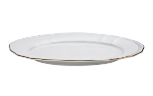 Półmisek 33 cm Maria ze złotym paskiem