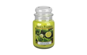 Świeca zapachowa PRICE'S CANDLES Lime & Basil 630 g