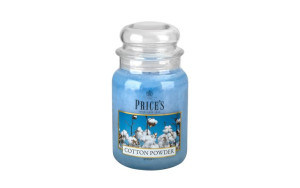 Świeca zapachowa PRICE'S CANDLES Cotton Powder 630 g