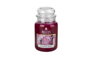 Świeca zapachowa PRICE'S CANDLES Damson Rose 630 g