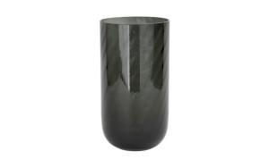 Wazon szklany zadymiony 28 cm
