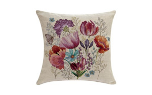 Poszewka ozdobna 45x45cm Delikatny bukiet