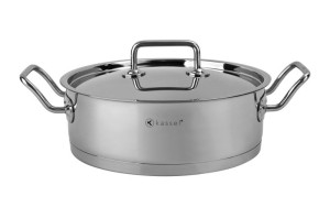 Garnek płaski z pokrywą 3,6 L Pro Chef 93037