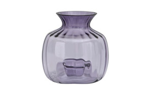 Wazon szklany fioletowy 13,5 cm optyk
