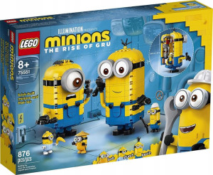 Lego Minions 75551 Minionki Z Klocków I Gniazdo