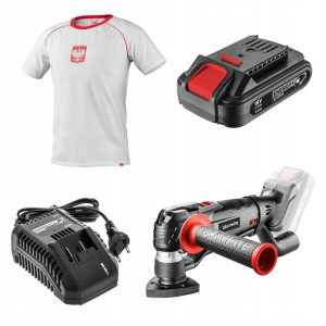 Urządzenie wielofun+ akum.2Ah+ładowarka+Tshirt NEO