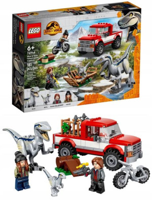 LEGO Jurassic World 76946 Schwytanie welociraptor