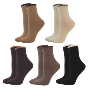 5x Skarpety Damskie Mix Kolorów 39-42