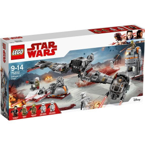 Lego Klocki Star Wars 75202 Obrona Crait Zestaw