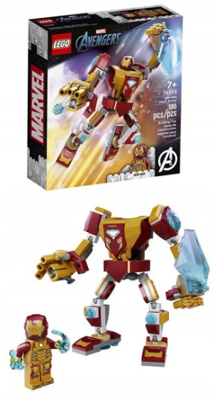 LEGO Marvel Mechaniczna zbroja Iron Mana 76203