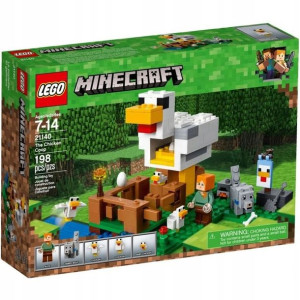 Lego Minecraft 21140 Kurnik Klocki