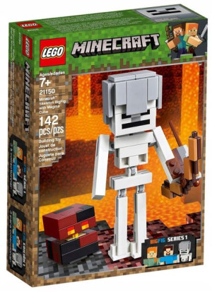 Lego Minecraft 21150 Szkielet Z Kostką Magmy